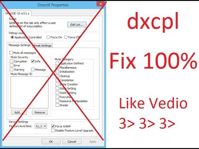 ٍdxcpl not work fix 100% (far cry primal,far cry 4 , watch dogs 2 , Rise of the tomb raider)