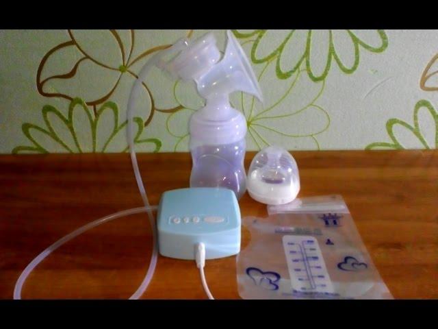 Breast pump electric baby miss with aliexpress reviews and video review