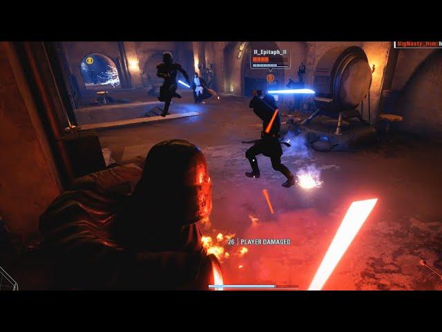 MAX Vader counters SABER SPAMMERS with ease | HvV #1284 | Star Wars Battlefront 2