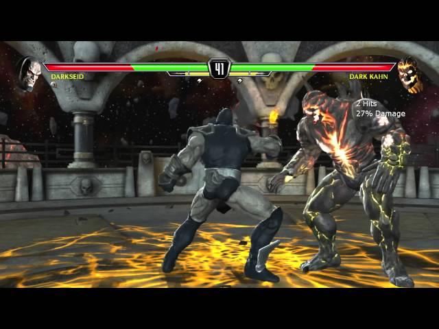 Mortal Kombat vs DC Universe - Arcade mode as Darkseid