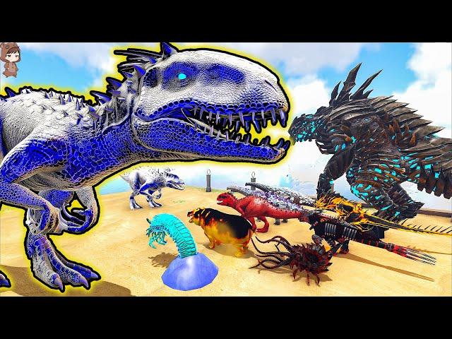 Ascended Celestial Indominus Rex VS Mod Dinosaurs | ARK Mod Battle Ep.357