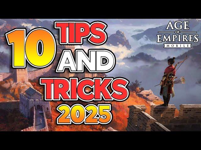 10 Tips & Tricks in 2025 for Age of Empires Mobile!