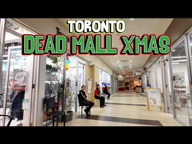 A Tale Of 2 Malls: A Xmas Eve Walk Through An Infamous Downtown Toronto Dead Mall & The Busiest Mall