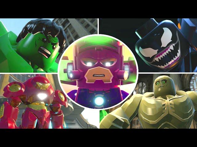 LEGO Marvel Super Heroes - All Bosses