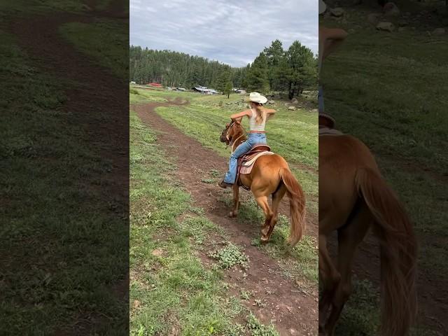 take notes on our riding #horseriding #cowgirls #funny #posture