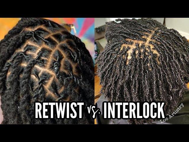 Interlocking vs. Retwisting Locs (PROS & CONS) | My Entire Experience