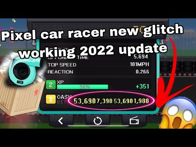 pixel car racer new update infinite money glitch 2022