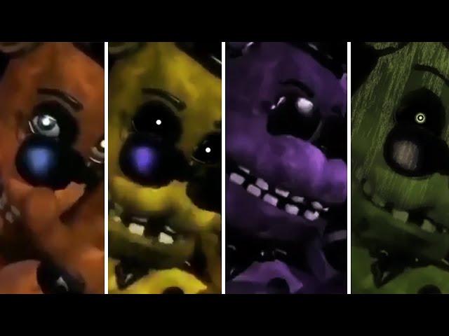 The Rock Eyebrow Meme but with every Freddy (FNAF)