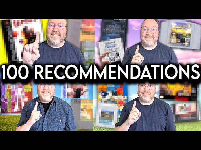 Recommending 100 Games Across NES, Genesis, SNES, N64...