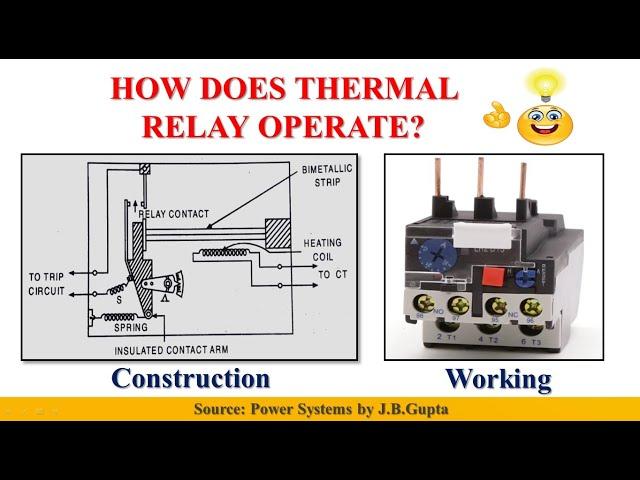 Thermal Relay (Working Principle & Construction) | TECH ELECTRIC |