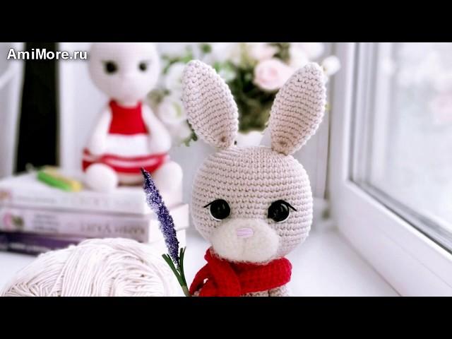 Амигуруми: схема Зайка. Игрушки вязаные крючком - Free crochet patterns.