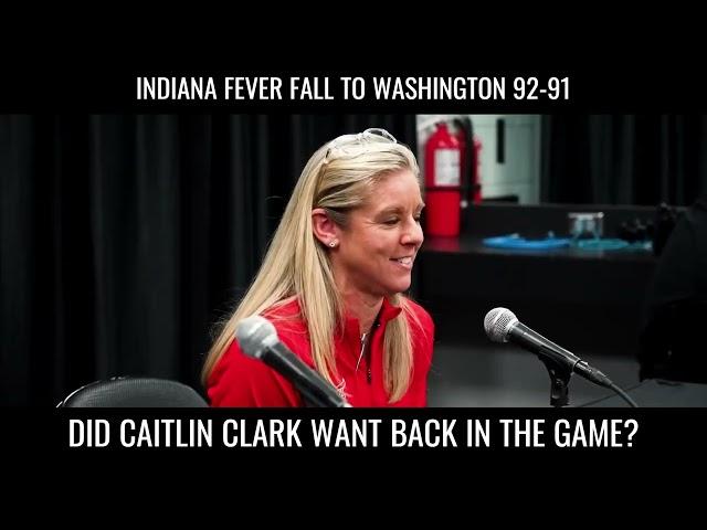 Caitlin Clark Was Not Going Back In The Game #caitlinclark