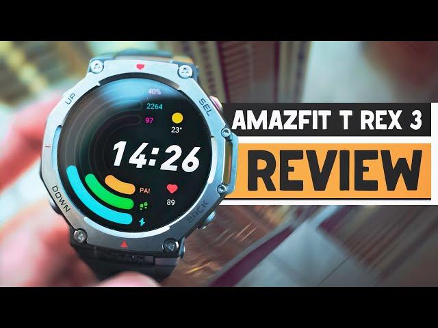 Amazfit T-Rex 3: The BEST Rugged Smartwatch of 2024? [REVIEW]