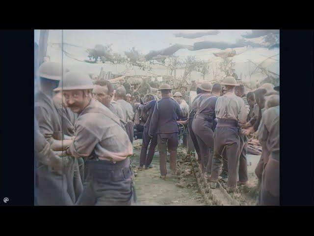 Battle of Arras (1917) [1080pHD] Colorized | AI Enhanced