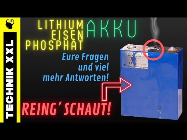 LiFePO4 Innereien: Alle Antworten zu Euren Fragen über Lithium Akkus!