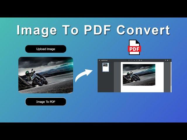 Image to PDF Convert Using JavaScript | InventionTricks