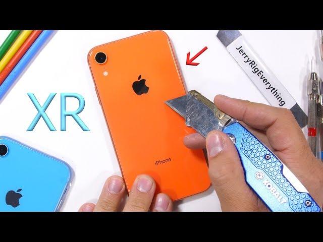 iPhone XR Durability Test - is the 'cheap' iPhone weak?