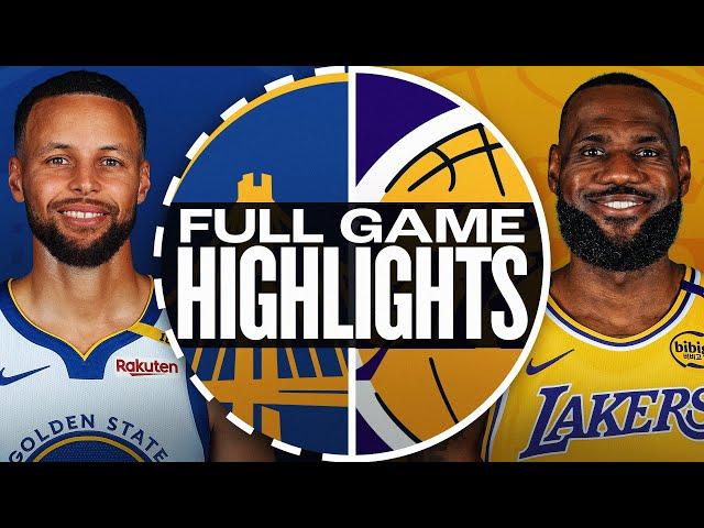 WARRIORS at LAKERS | FULL GAME HIGHLIGHTS | April 3, 2025