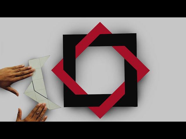 optical illusion 3d wall decoration | modern 3d painting | interior design