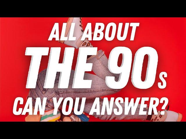 Can You Remember The 90s?  Prove It!  Take This Fun Trivia Quiz Test