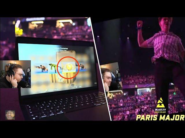 KNIFE BEING OPENED AT 2023 PARIS MAJOR LAST CS:GO MAJOR | OHNEPIXEL REACTS