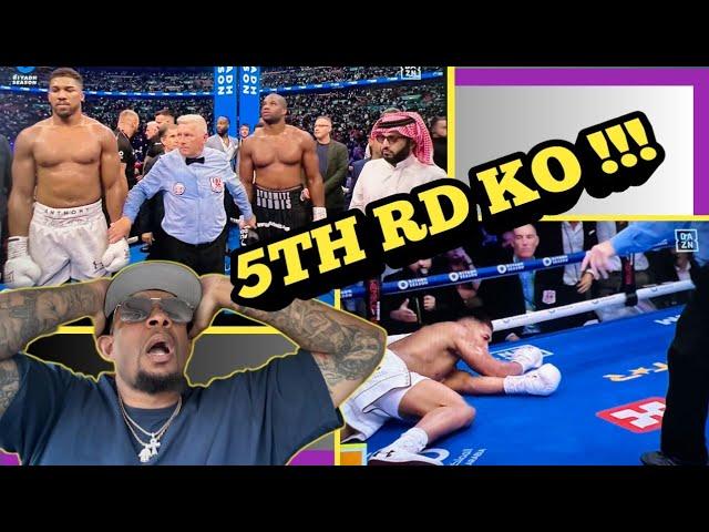 BREAKING (SHOCKING) NEWS: ANTHONY JOSHUA KNOCKED DOWN 6X TIMES & BRUTALLY KNOCKED OUT IN 5 BY DUBOIS