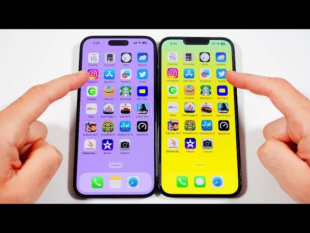 iPhone 14 Pro Max vs iPhone 13 Pro Max Speed Test