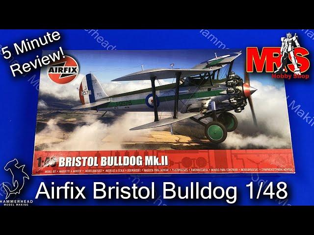 Airfix 1/48 Scale Bristol Bulldog Mk.2 | 5 Minute Review