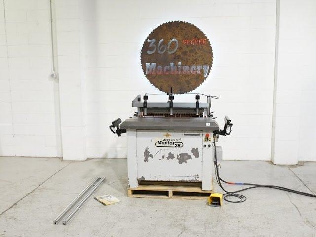 GANNOMAT MENTOR 25 VERTICAL HORIZONTAL BORING MACHINE