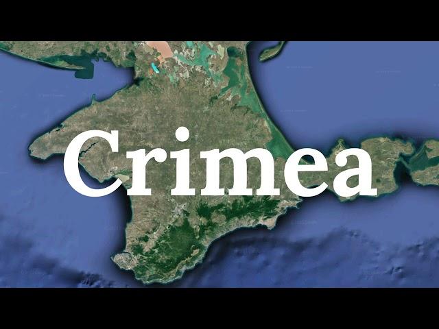 GEOGRAPHY OF CRIMEA in 1 minute ️