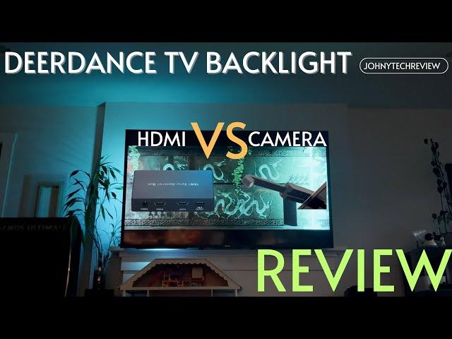 DeerDance HDMI vs Camera Smart TV Backlight Kit REVIEW