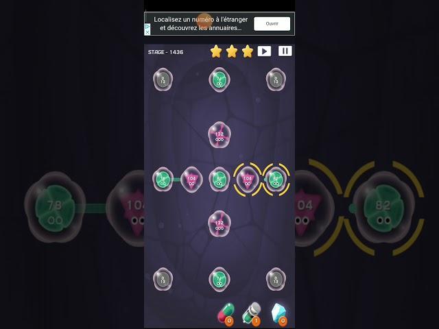 Cell expansion wars level 1436 walkthrough ⭐⭐⭐