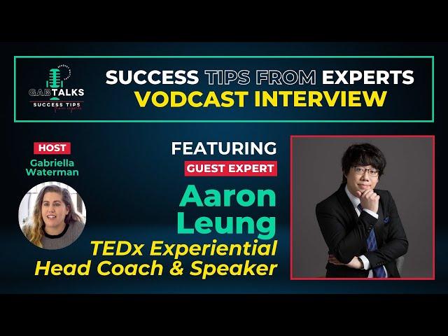 Aaron Leung Talks About The Power of Public Speaking