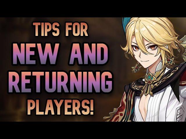 9 TOP TIPS For New AND Returning Genshin Impact Players | Genshin Impact Tips | Beginners Guide