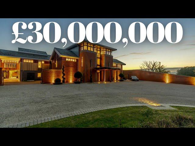 £30 million UK Mansion for sale, 23,000 sq ft, 40 acres. Damion Merry luxury agent.