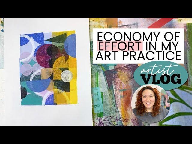 Mastering The Art Of Efficiency: How I Streamline My Creative Process | Julie's Art Vlog 49