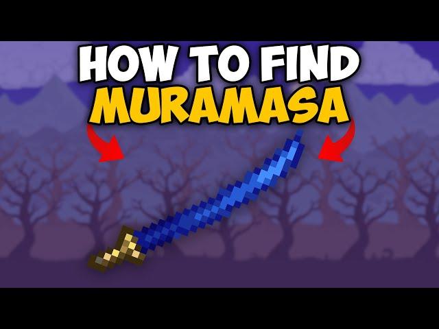 Terraria How To Get Muramasa | Terraria Muramasa seed 1.4.4.9