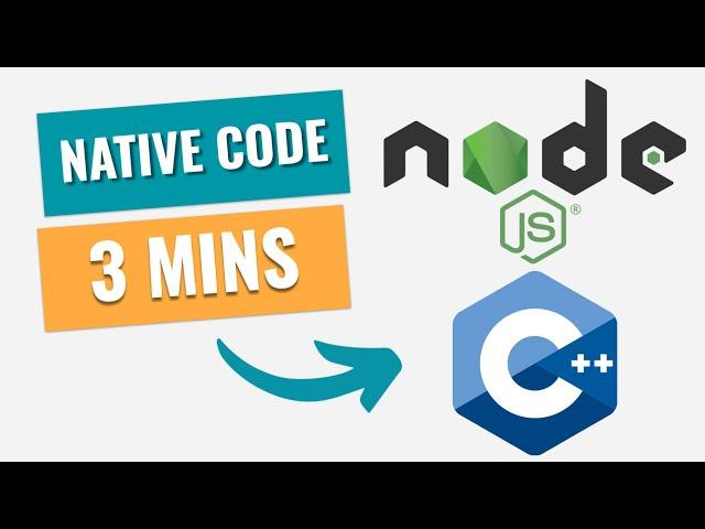 Native Code in Node.js in 3 MINS