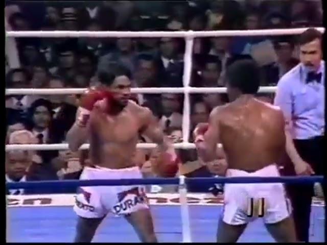 (fast pace)Roberto duran vs Sugar Ray Leonard 1(highlights)