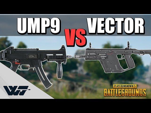 GUIDE: UMP9 VS VECTOR - Which one should you choose? PUBG