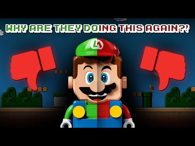 LEGO Super Mario Luigi Starter Course! We Already Have a Problem!