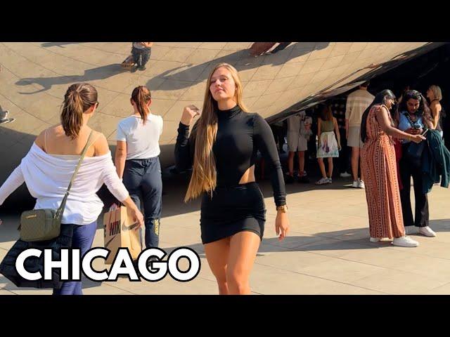 Friday Afternoon in Chicago | October 11, 2024 | 4k 60fps, City Sounds