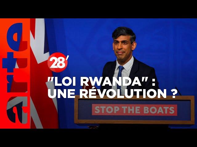 La "loi Rwanda" va-t-elle faire des émules en Europe ? - 28 Minutes - ARTE