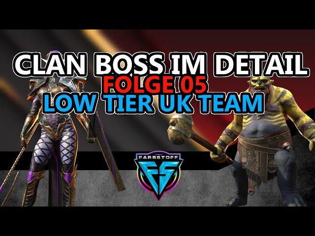 Raid: Shadow Legends - Clan Boss im Detail - Folge 05 - Günstigste UK Team