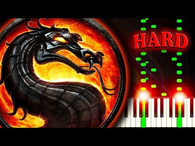 MORTAL KOMBAT THEME - Piano Tutorial