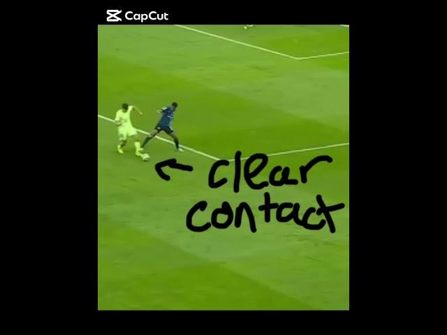 How rigged was Barca vs inter  