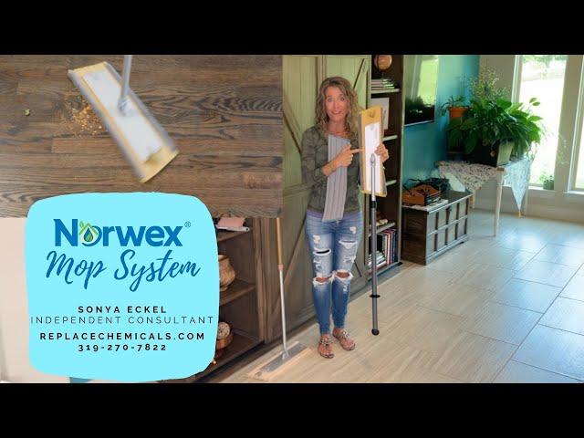 How to Use the Norwex Mop System!  (NEW Mop Option!)