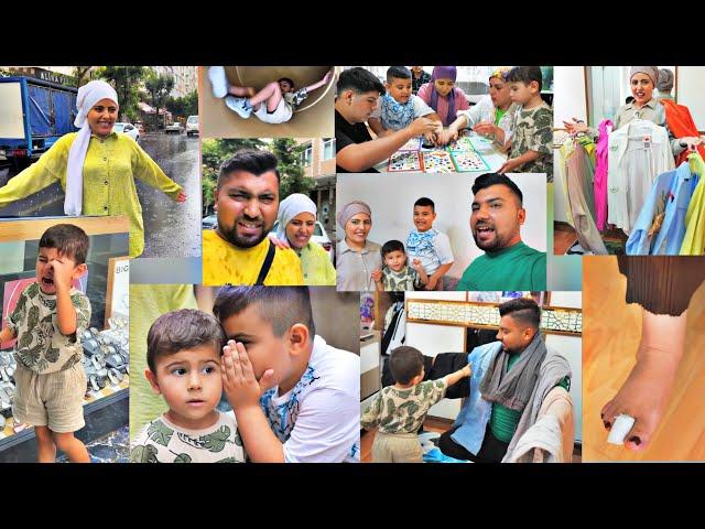 يوم كامل نعيش على طلب حمودة وآدم//ماما جرحت رجلها اتطمنا عليها