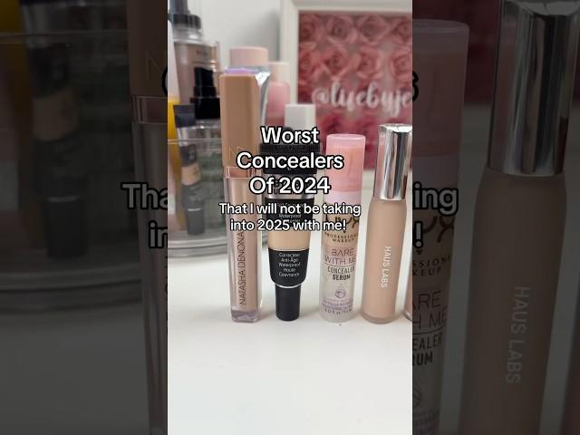 Worst concealers of 2024 #makeup #bestandworst #makeupreview