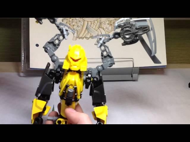 [How-to]Lego Bionicle MOC:Lond,the yellow(RUS)